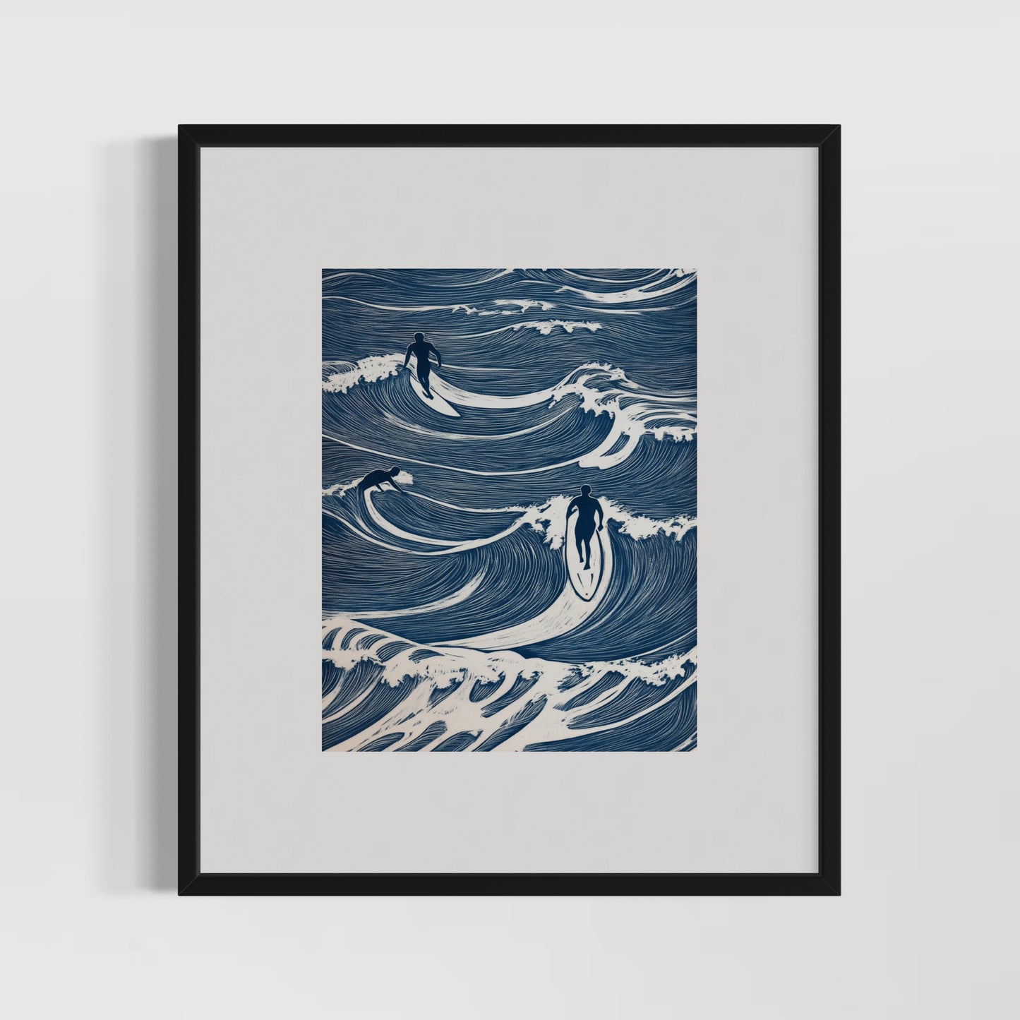 Olas y Surfers