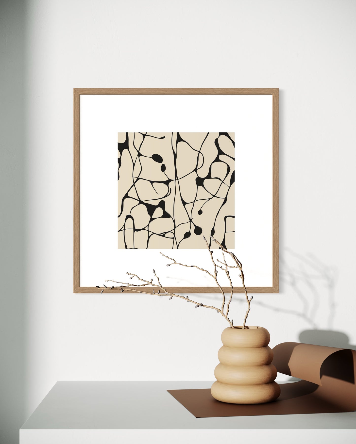 Paint Drippings - Neutro
