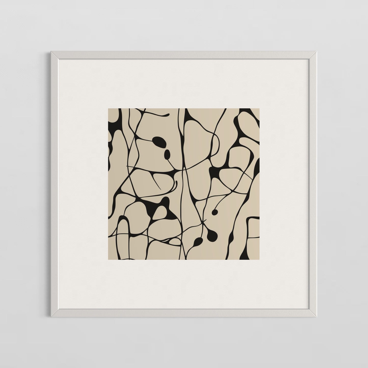 Paint Drippings - Neutro