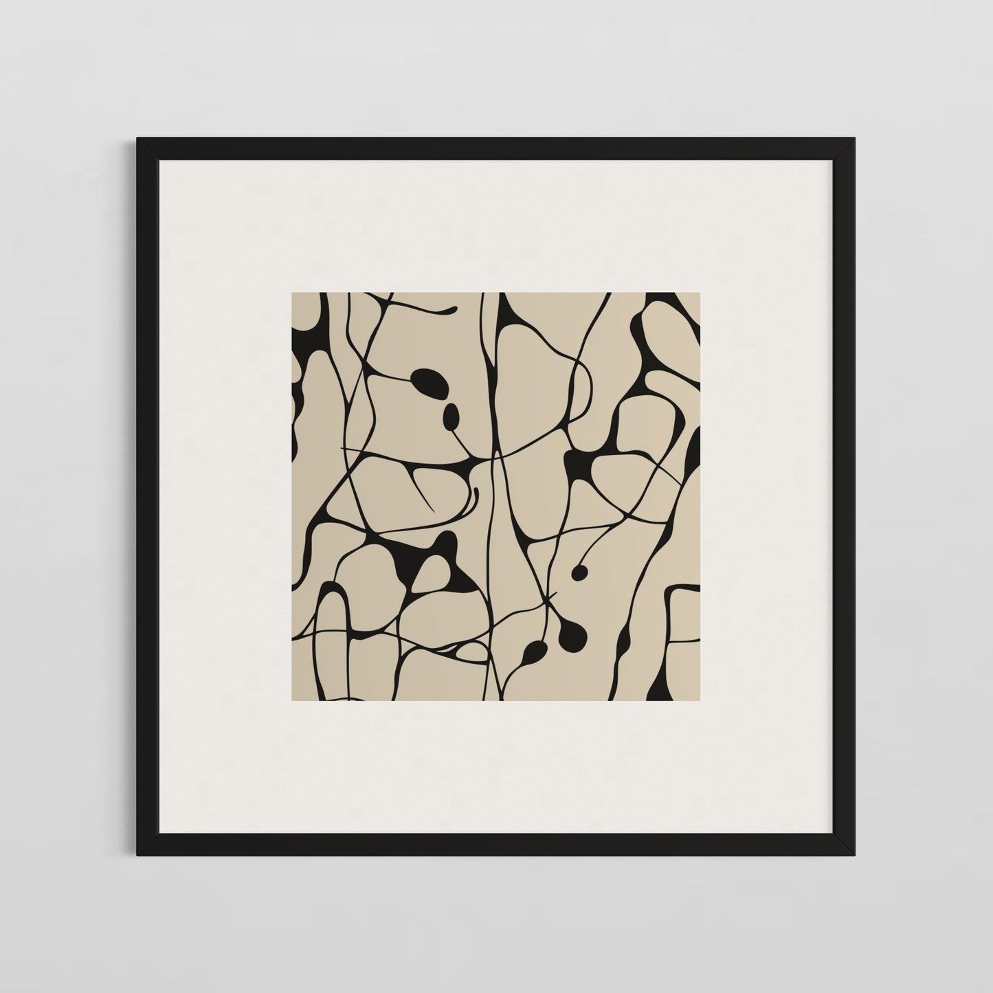 Paint Drippings - Neutro