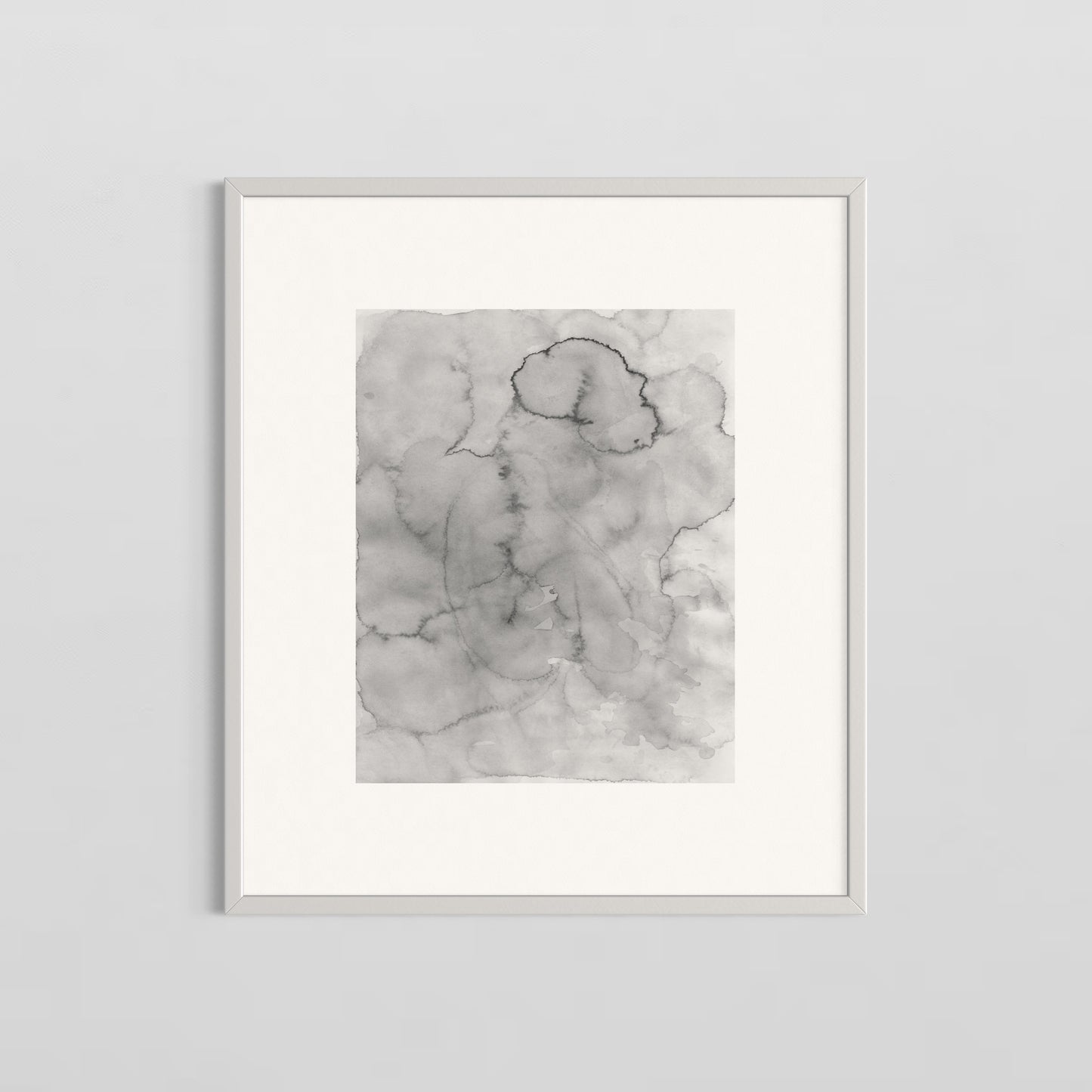 Acuarela Gris Manchada